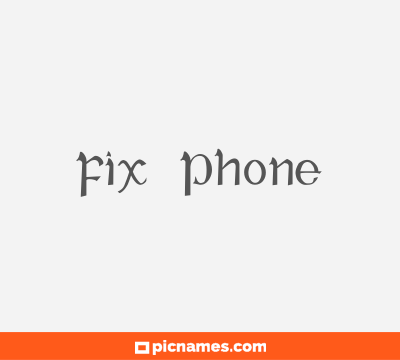 Fix Phone